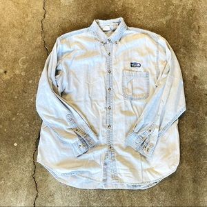 Seahawks Denim Button Up Shirt